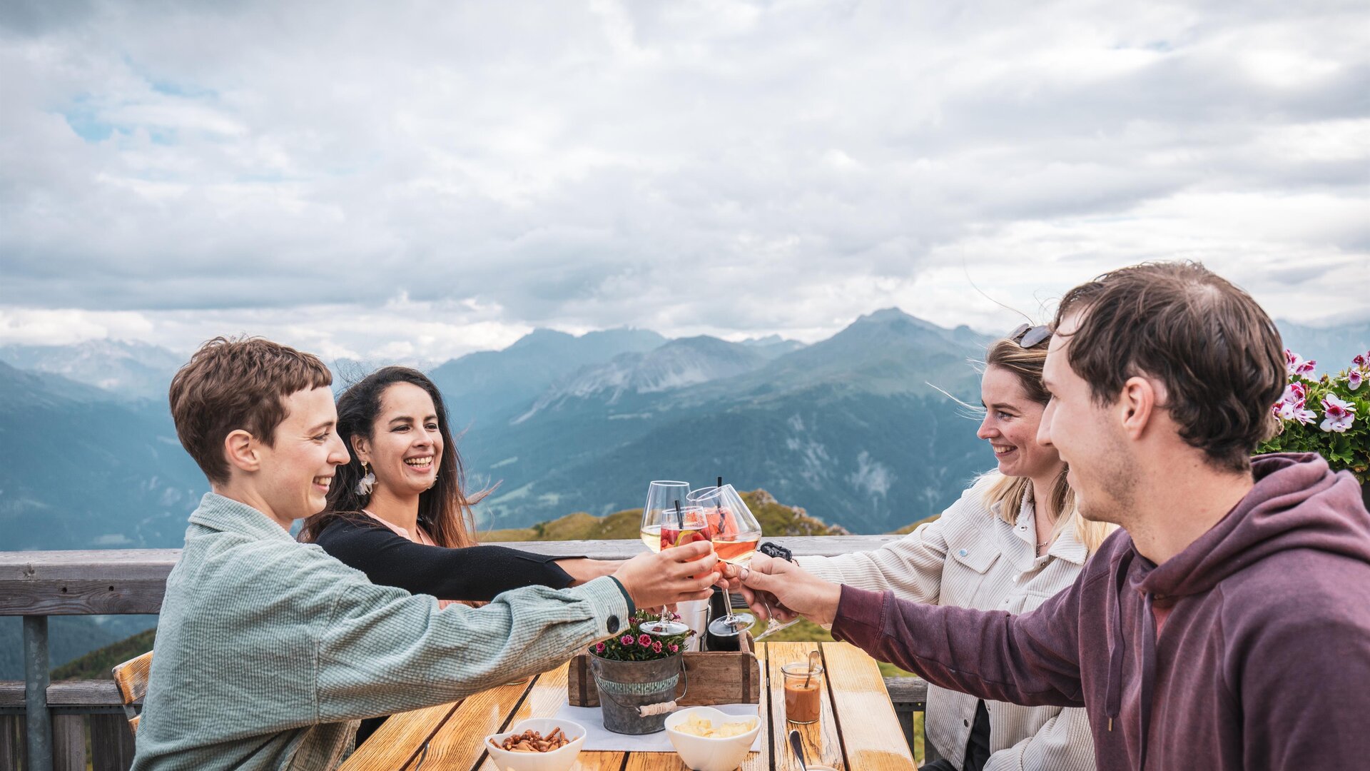 Gipfel Fondue & Apéro | © Lenzerheide Bergbahen